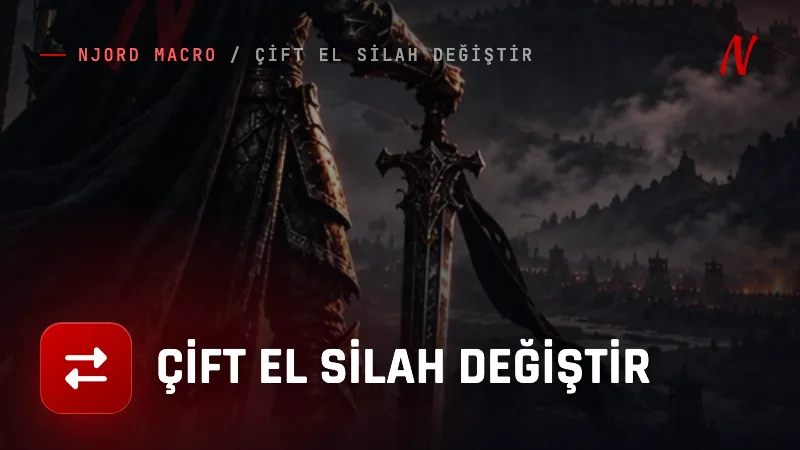 Çift El Silah Değiştir – Knight Online Macro videosu