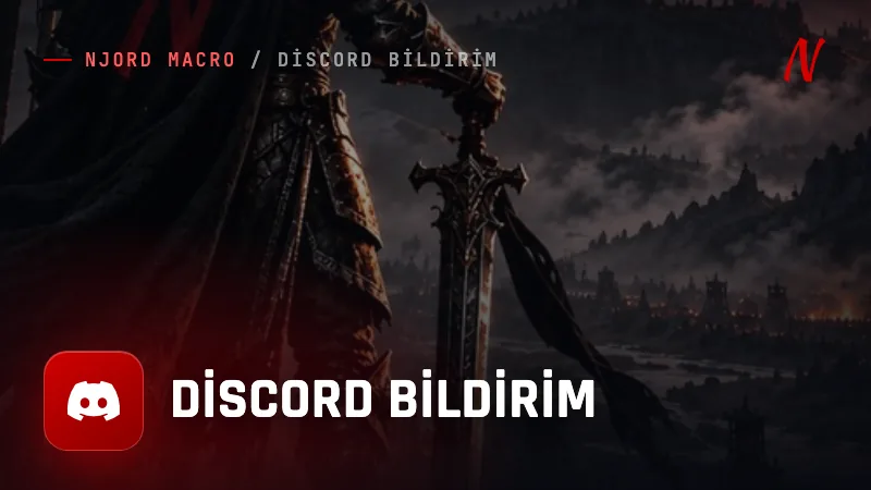 Discord Bildirim – Knight Online Macro videosu