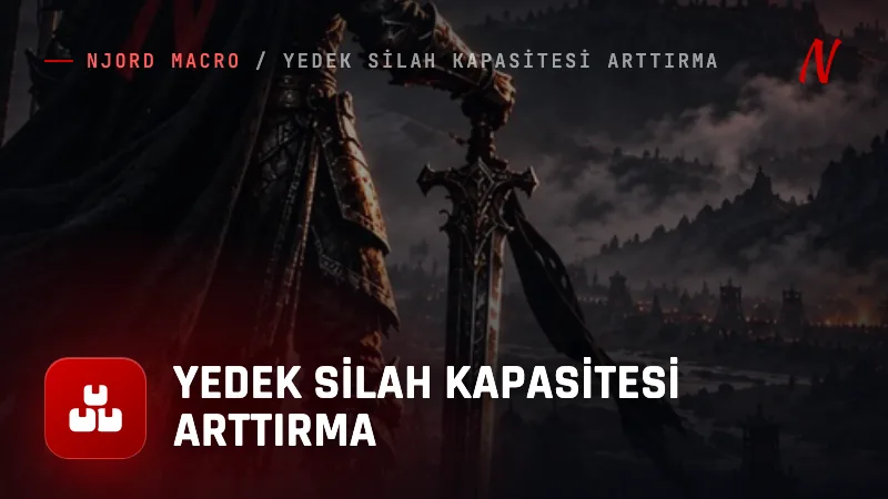 Yedek Silah Kapasitesi Arttırma – Knight Online Macro videosu